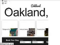 Sites similar to oaklandcvb.com