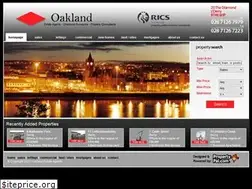 Sites similar to oaklandestateagents.co.uk