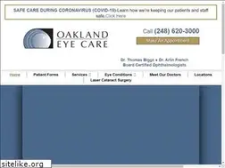 Sites similar to oaklandeyecare.net