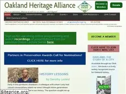 Sites similar to oaklandheritage.org