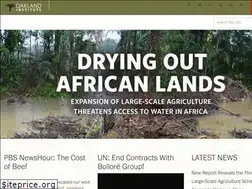 Sites similar to oaklandinstitute.org