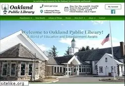 Sites similar to oaklandnjlibrary.org