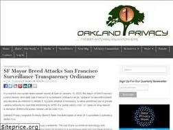 Sites similar to oaklandprivacy.org
