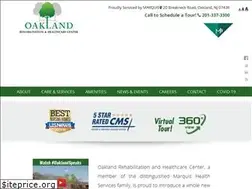 Sites similar to oaklandrehabhc.com