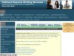 Sites similar to oaklandresumewriting.com