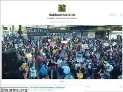 Sites similar to oaklandsocialist.com