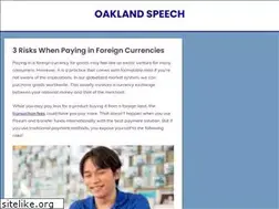 Sites similar to oaklandspeech.org