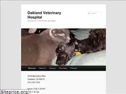 Sites similar to oaklandvet.com