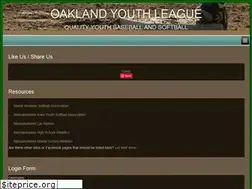 Sites similar to oaklandyouthleague.com