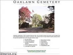 Sites similar to oaklawncem.com