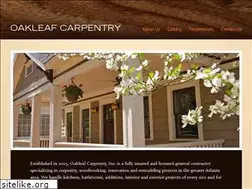 Sites similar to oakleafcarpentryatlanta.com