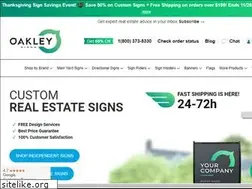 Sites similar to oakleysigns.com