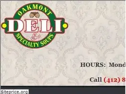 Sites similar to oakmontdeli.com