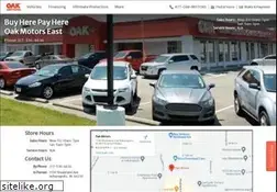 Sites similar to oakmotorseast.com