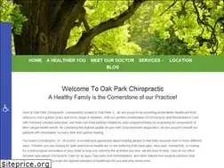 Sites similar to oakparkchiropractic.com