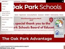 Sites similar to oakparkschools.org
