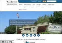Sites similar to oakridgechamber.org