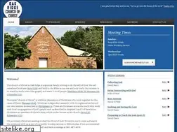 Sites similar to oakridgechurch.com