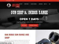 Sites similar to oakridgegunrangegb.com