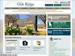 Sites similar to oakridgetn.gov