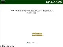 Sites similar to oakridgewaste.com