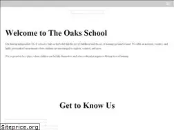 Sites similar to oaksschool.org
