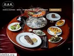 Sites similar to oaksteakhouserestaurant.com