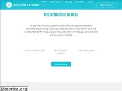 Sites similar to oakstreetstudiosfitness.com