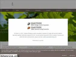 Sites similar to oaktreestrategicincome.com