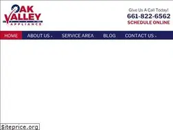 Sites similar to oakvalleyappliance.com