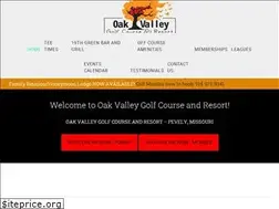 Sites similar to oakvalleygolfcourse.com