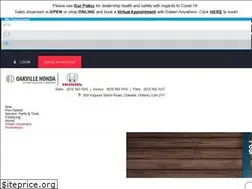 Sites similar to oakvillehonda.ca