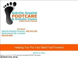 Sites similar to oakvillehospitalfootcare.ca