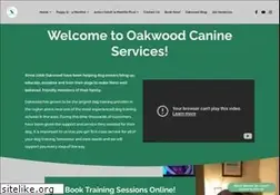 Sites similar to oakwood-canine-services.co.uk
