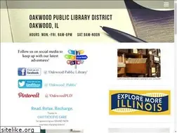 Sites similar to oakwood.lib.il.us