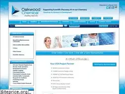 Sites similar to oakwoodchemical.com