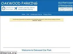 Sites similar to oakwoodparking.co.uk