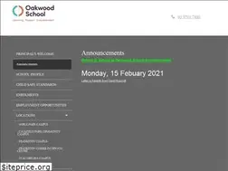 Sites similar to oakwoodschool.vic.edu.au