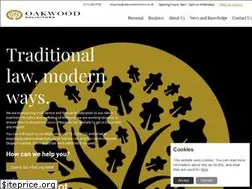 Sites similar to oakwoodsolicitors.co.uk