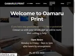 Sites similar to oamaruprint.co.nz