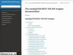 Sites similar to oanda-api-v20.readthedocs.io
