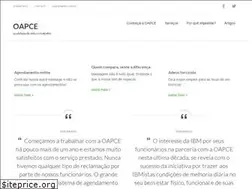 Sites similar to oapce.com.br