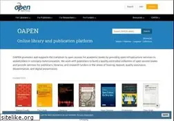 Sites similar to oapen.org