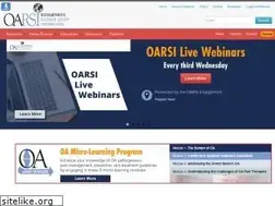 Sites similar to oarsi.org