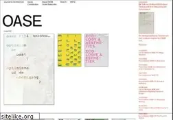 Sites similar to oasejournal.nl