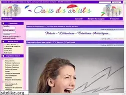 Sites similar to oasisdesartistes.com