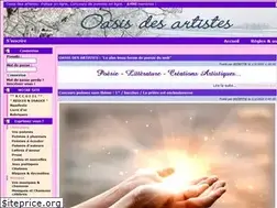 Sites similar to oasisdesartistes.org