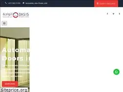 Sites similar to oasisdoors.ae