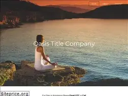 Sites similar to oasistitlecompany.com