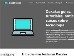 Sites similar to oaxaka.net